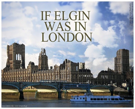 If Elgin were in London