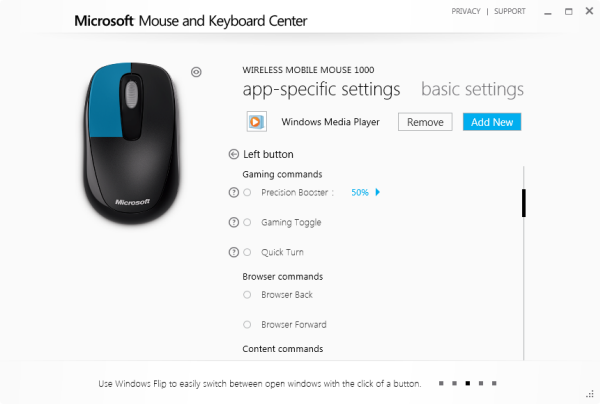 Microsoft Mouse and Keyboard Center Lets You Make Per Program Hardware ...