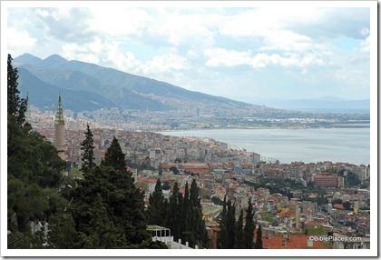 Smyrna, Izmir, modern city from acropolis, tb041405528 Smyrna, Izmir, modern city from acropolis, tb041405528
