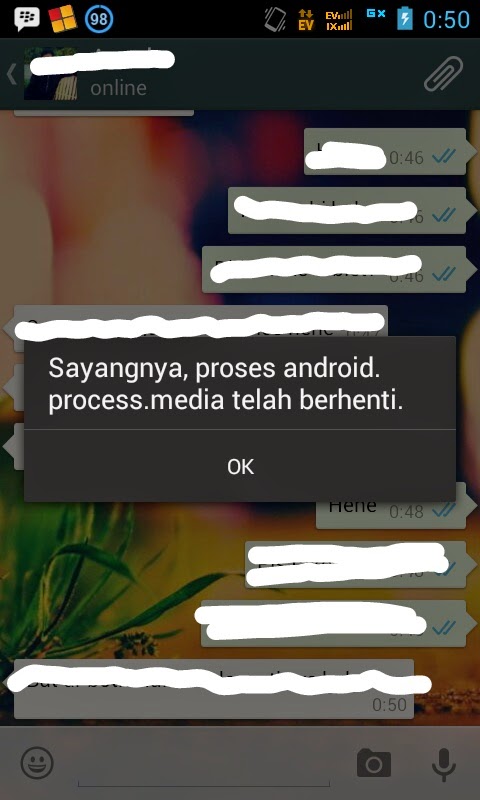 Ошибка process media