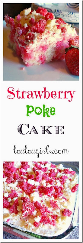 strawberry poke cake4
