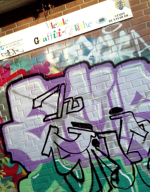 Graffiti Fläche in Buxtehude