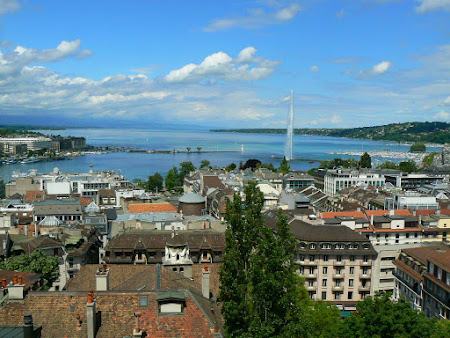 Imagini Elvetia: Panorama Geneva