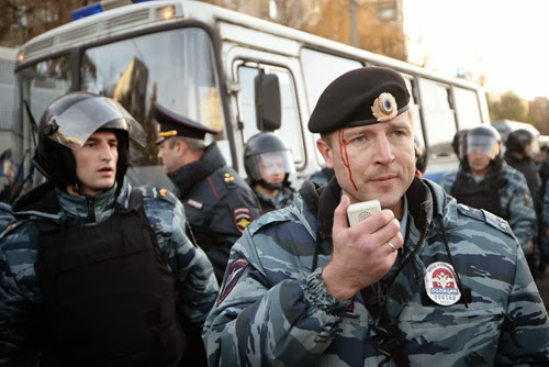 Фотографии беспорядков в Бирюлево