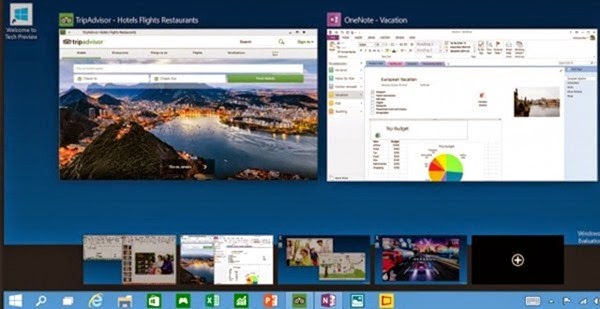 Task View de Windows 10