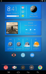 How to download Beautiful Blue - Zooper Pro patch 4.0 apk for android