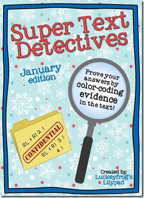 Text Detectives- Find the Evidence- January