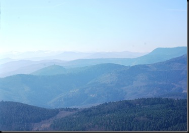 Koeningsburg - Vosges Mountain view