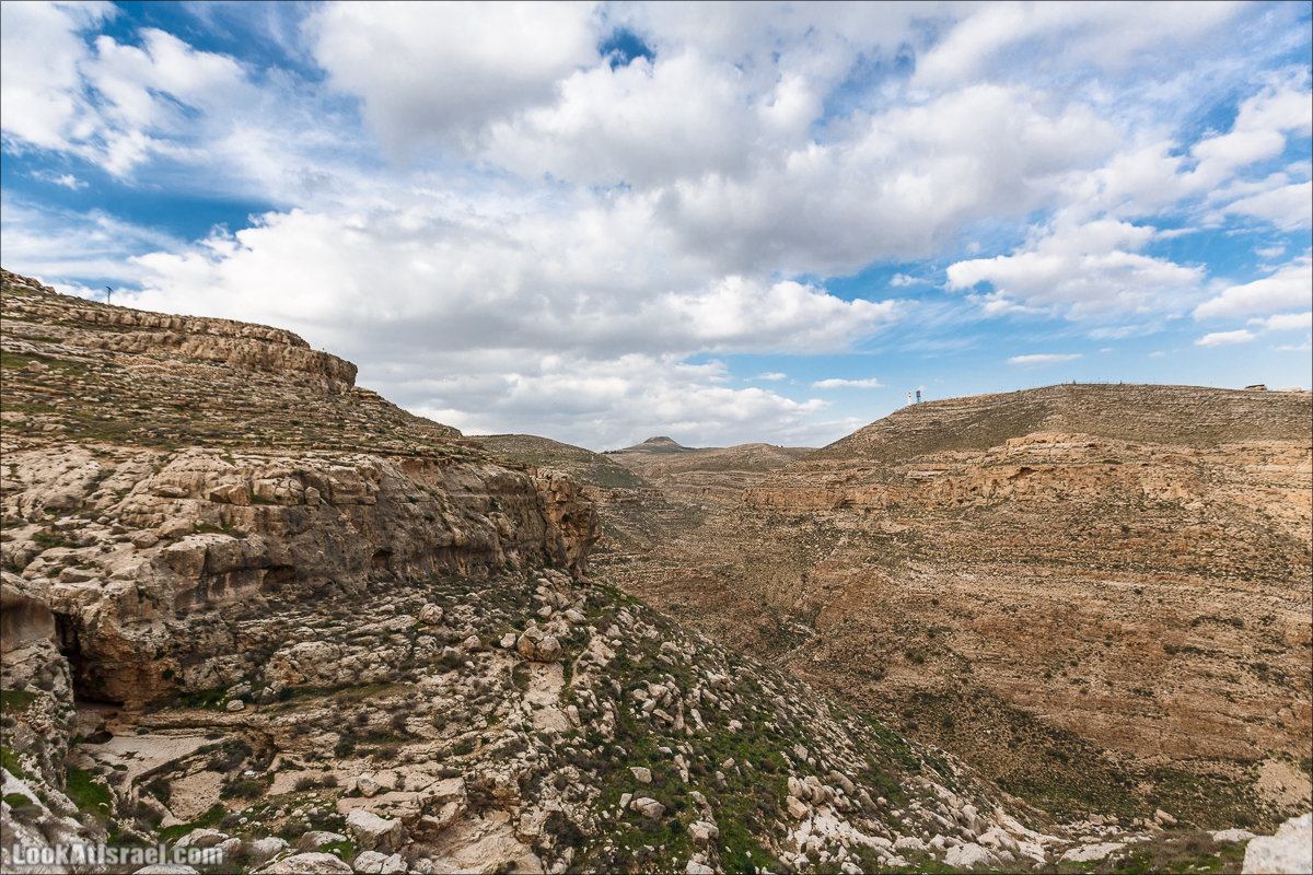 LookAtIsrael.com - Ущелья Харитона и Суккийская лавра в ущелье Ткоа | Wadi Tekoa and Hariton Cave | נחל תקוע מערת חריטון