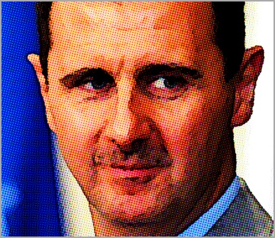 Syrian President and all-around ass hole Bashar al-Assad.