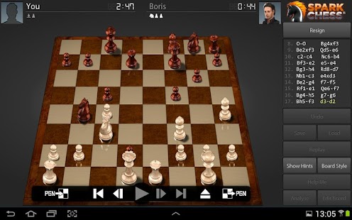 SparkChess HD - screenshot