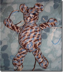 Crocheted Teddy for Eddie