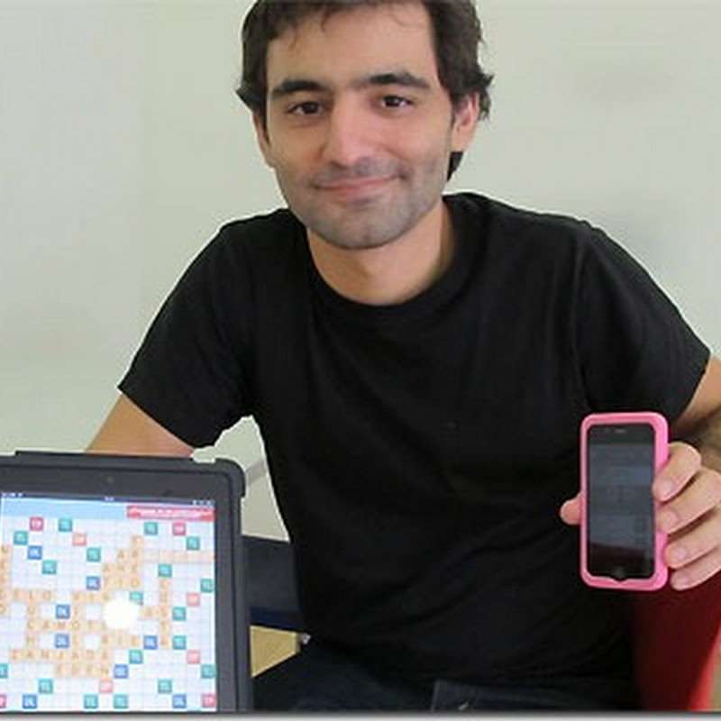 El autor del juego Apalabrados Máximo Cavazzani