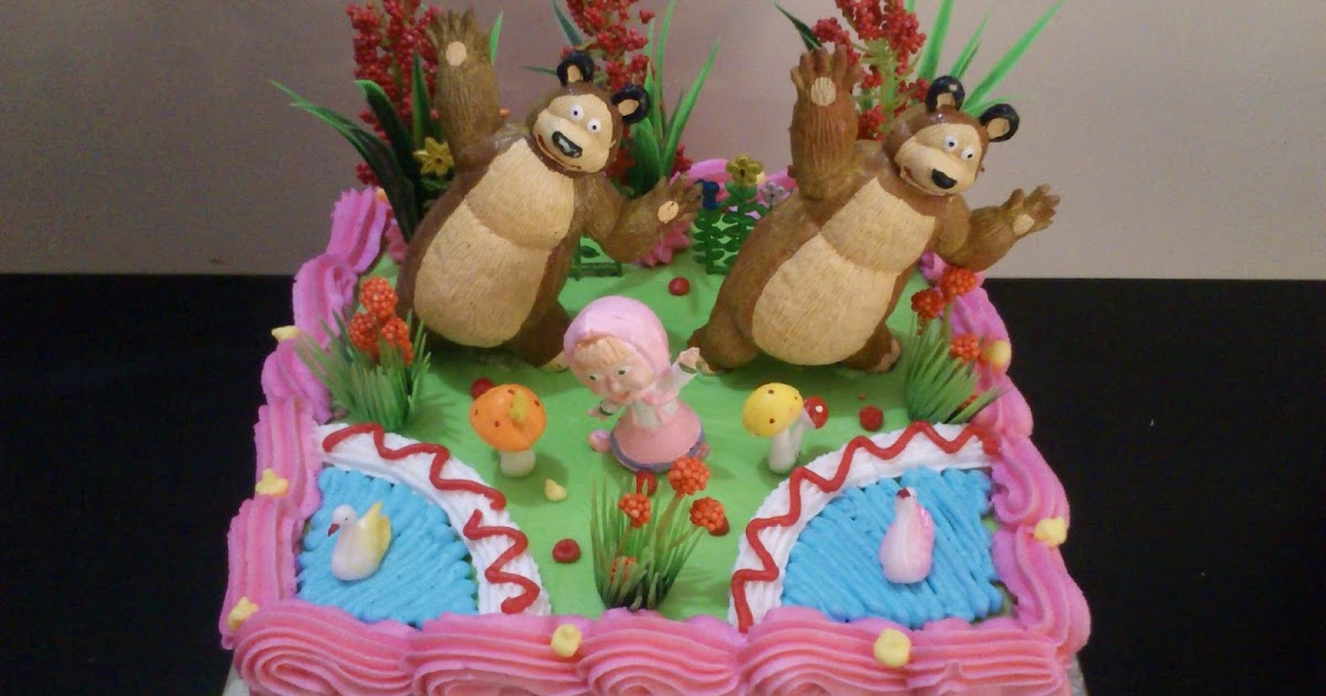 Toko Kue Bolu Enak Tart Marsha and the bear