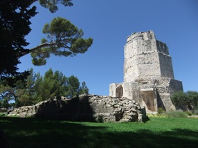 la torre Magna, Nimes
