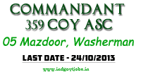 Commandant-359-Coy-ASC