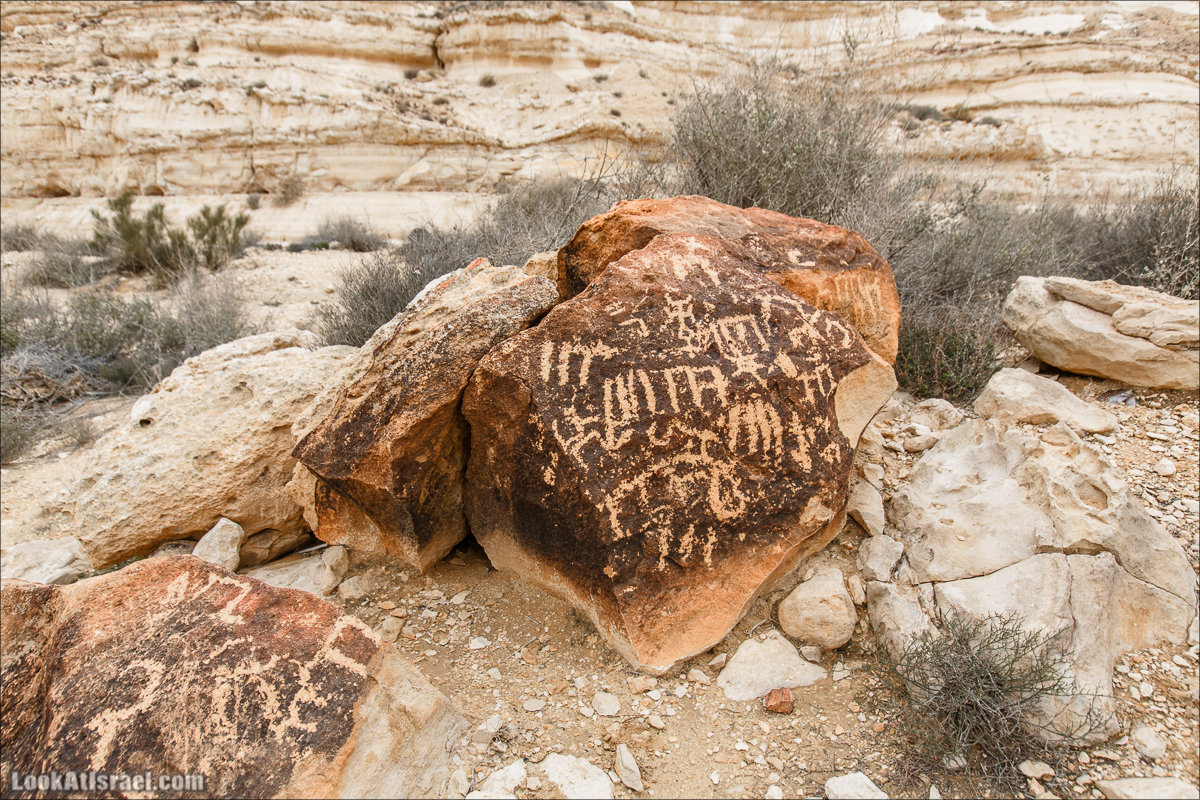 Ручей Акев и источник Эйн Акев в пустыне Негев. LookAtIsrael.com - Фото путешествия по Израилю