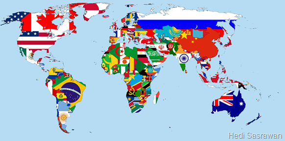 35 Daftar Julukan Negara-Negara di Dunia