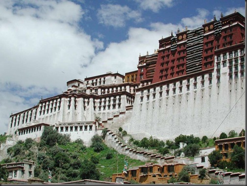 imagini Palatul Potala - Tibet