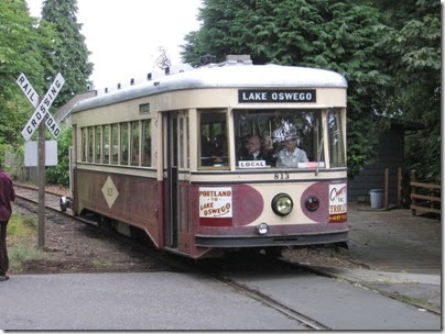 IMG_8460 Portland Traction Company Brill Broadway Car #813 in Portland, Oregon on August 19, 2007