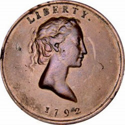 1792 Quarter Obverse