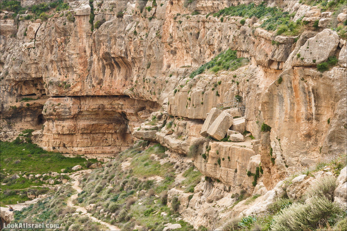 LookAtIsrael.com - Ущелья Харитона и Суккийская лавра в ущелье Ткоа | Wadi Tekoa and Hariton Cave | נחל תקוע מערת חריטון