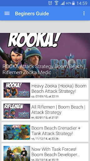 Guide for Boom Beach 2015