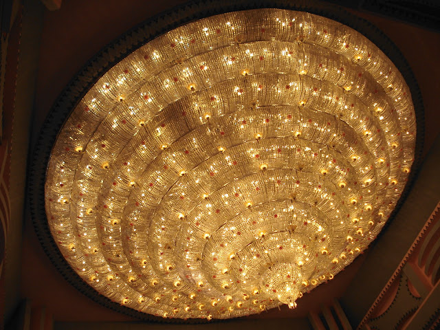 Chandelier jhar bati puja