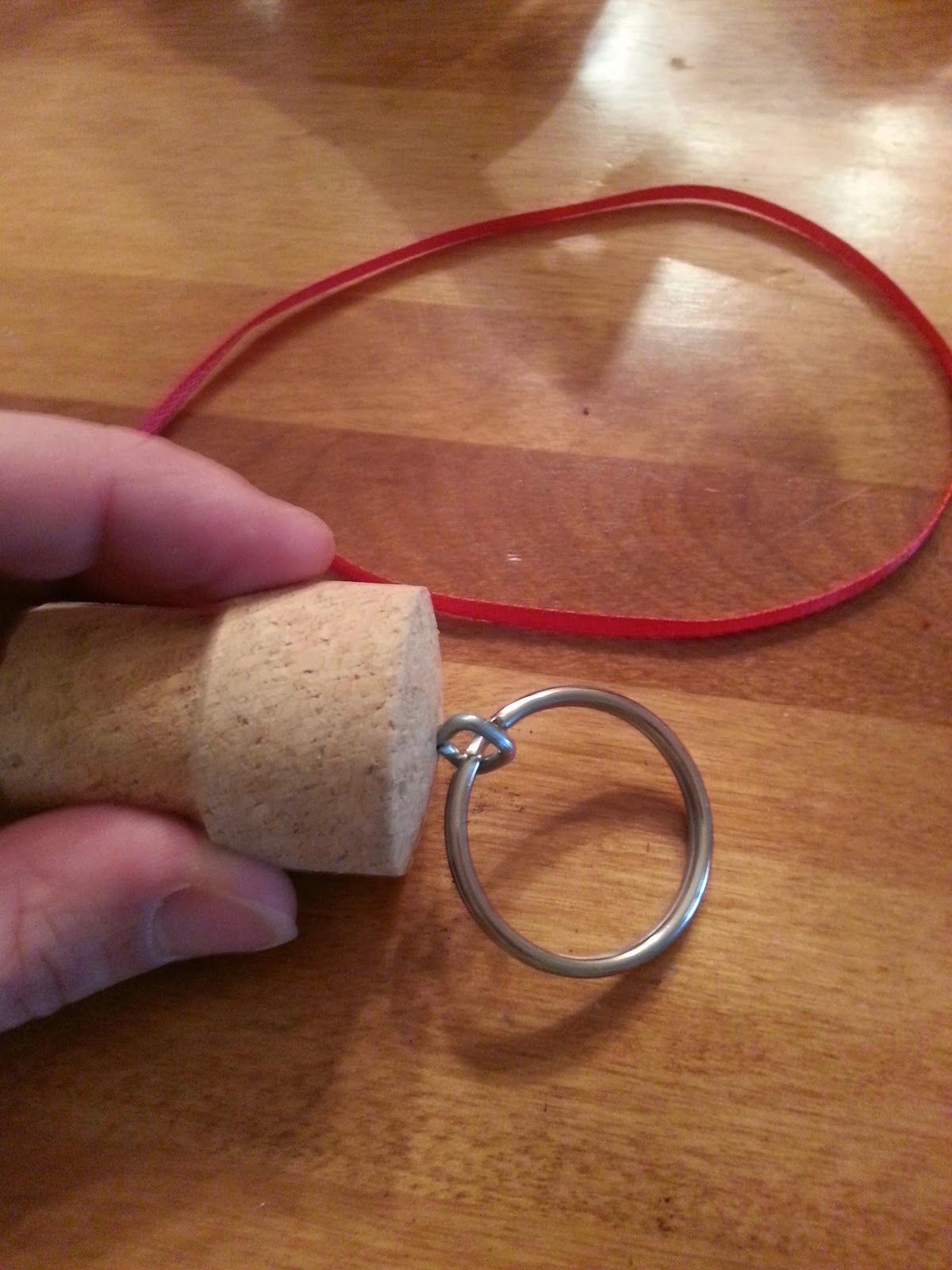 DomestiKated101 DIY Wine Cork Keychains