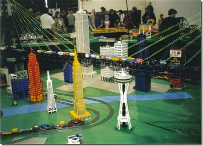 02 Lego Display at GATS in Puyallup, Washington in November 2000
