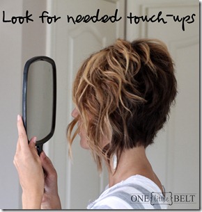 look for touch ups