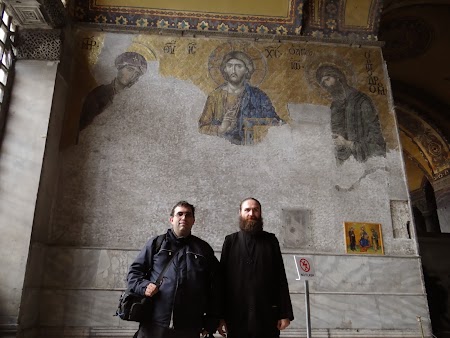 Obiective turistice Istanbul: Pictura murala Sf. Sofia