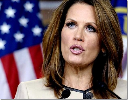 Republican presidential candidate Rep. Michele Bachmann, R-Minn., delivers the Republican response to the speech by President Barack Obama to a joint session of Congress at the Capitol in Washington, Thursday, Sept. 8, 2011.  (AP Photo/Cliff Owen)   Original Filename: Obama Jobs.JPEG-0caf6.jpg