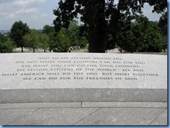 1446 Arlington, Virginia - Arlington National Cemetery - President J. F. Kennedy Gravesite