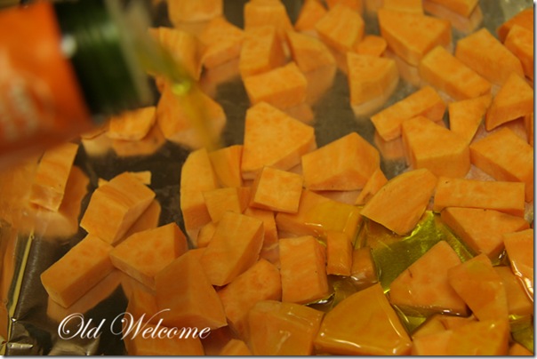 olive oil sweet potato old welcome