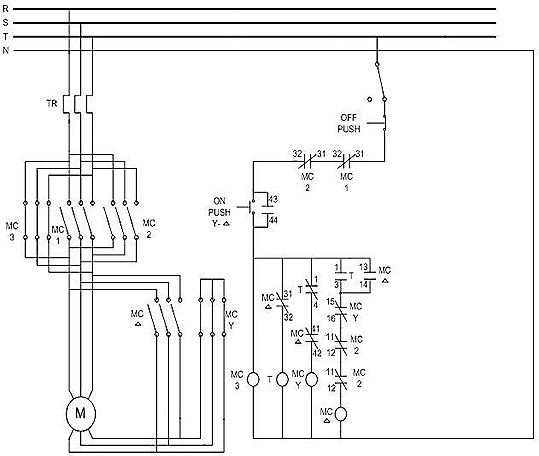 Circuit diagram for star state