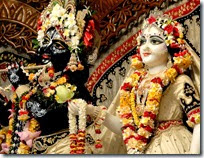 Radha and Krishna deity worship