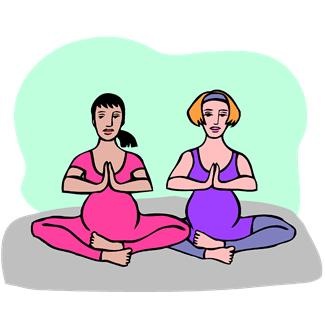 pregnancy yoga exercise