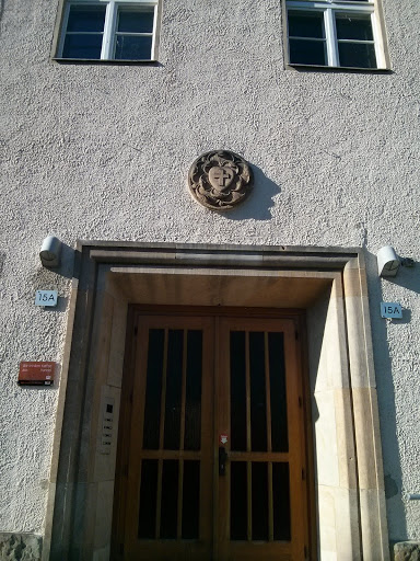 Wappen Über Portal Der Lindenkirchgemeinde