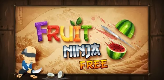 fruit ninja landscape for Nokia Asha