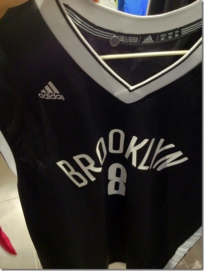 adidas Men's Brooklyn Nets Deron Williams #8 Road Black Replica Jersey