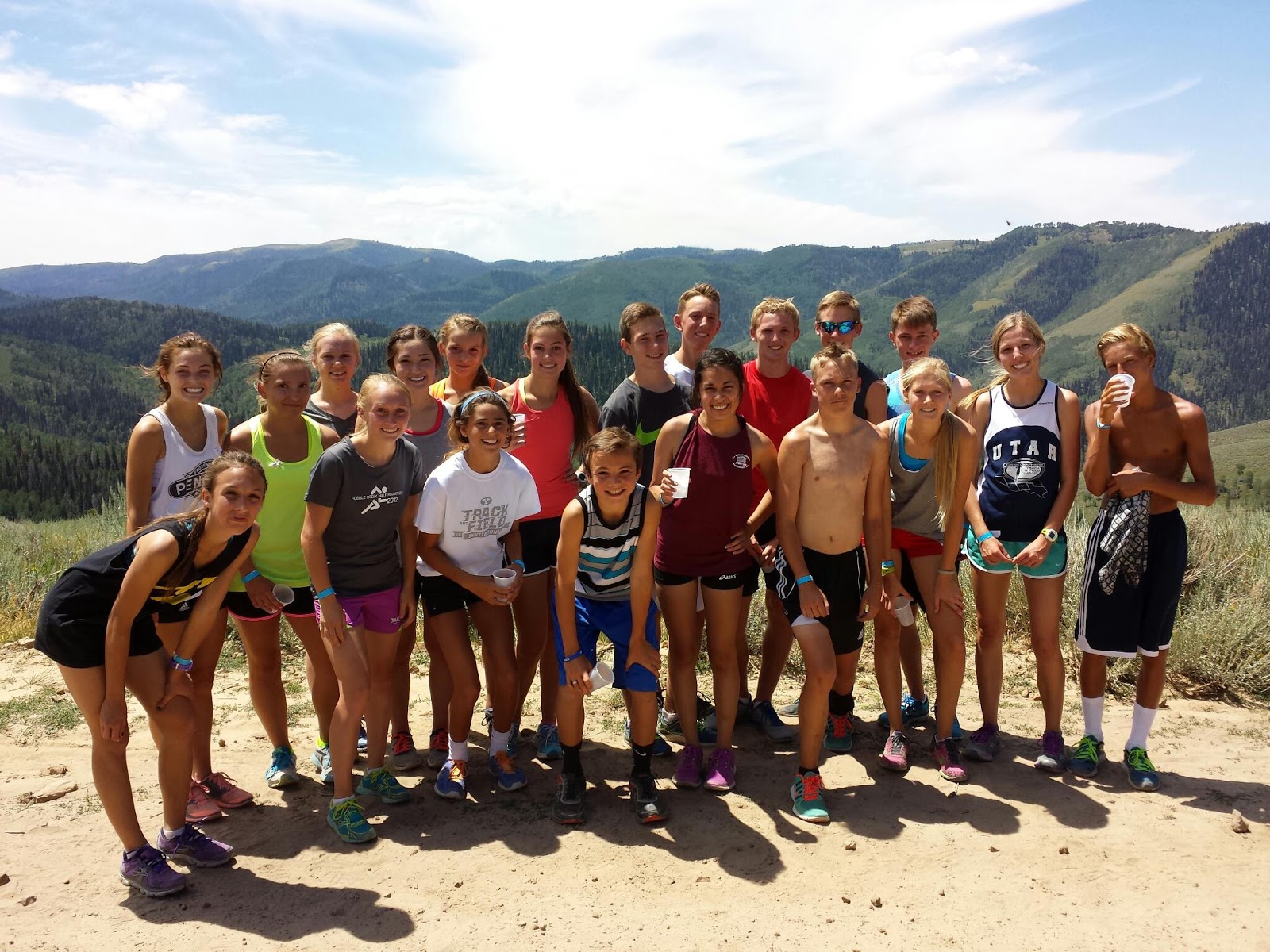 OHS TRACK & FIELD 2015 Cross Country camp 2013