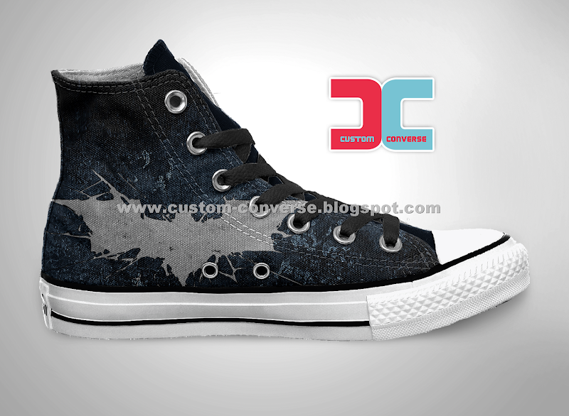 custom batman converse