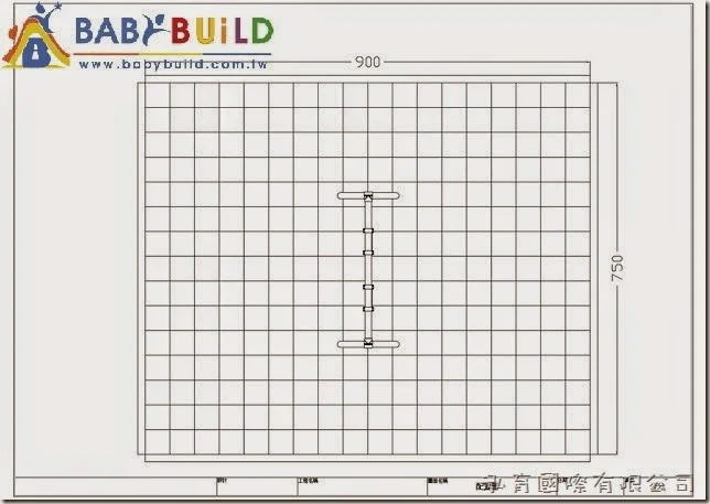 BabyBuild 拱型二人座鞦韆配置圖
