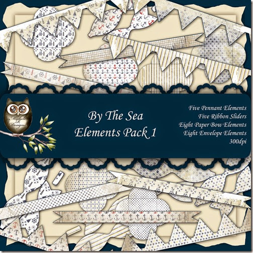 By The Sea Elements Front Sheet Pack 1