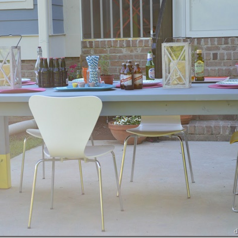 Our Made from Scratch Picnic Table: A DIY
