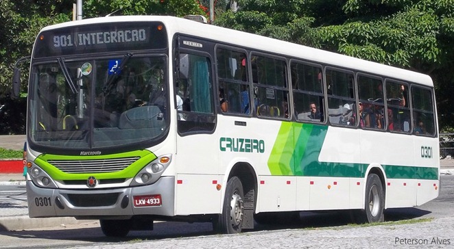 Viação Cruzeiro - Atua no transporte urbano em Campina Grande. Recebe reconhecimento por possuir a melhor frota da cidade