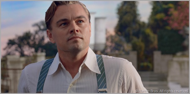 Leonardo DiCaprio as Jay Gatsby. CLICK to visit the official site for THE GREAT GATSBY movie.