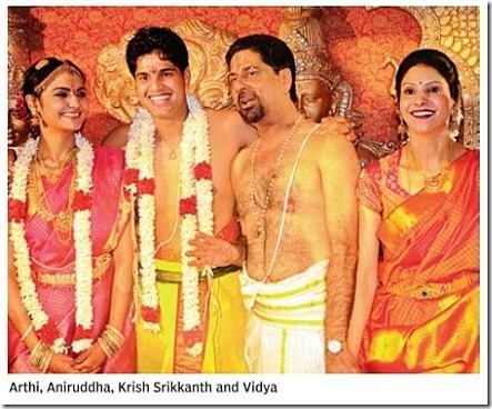 Arthi, Aniruddha,Krish Srikanth and Vidya