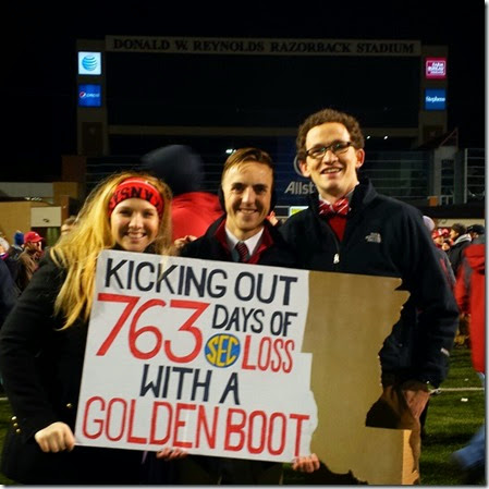 Kicking Out 763 days of SEC Loss with a Golden Boot